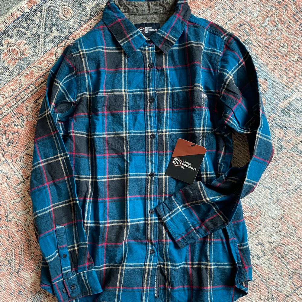 Harley Davidson Plaid Shirt